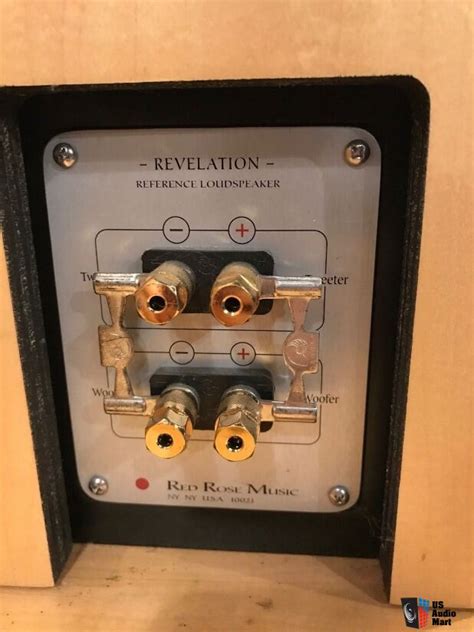 Red Rose Music Revelation Reference R1 Speakers By Mark Levinson New