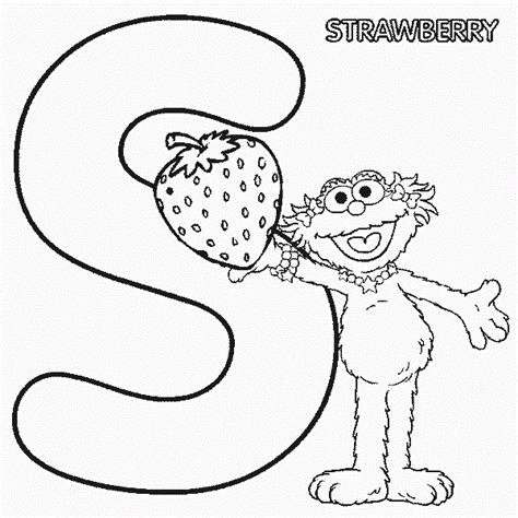 Free Printable Sesame Street Coloring Pages For Kids