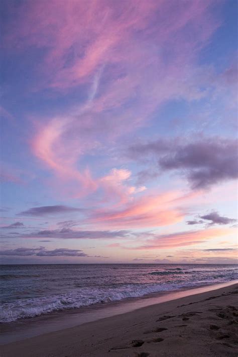 Pink Ewa Beach Sunset Oahu Hawaii By Brian Harig Pink