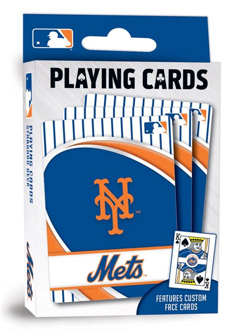 Masterpieces Officially Licensed Mlb New York Mets Playing Cards 54