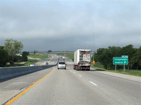 Kansas Interstate 70 Westbound Cross Country Roads