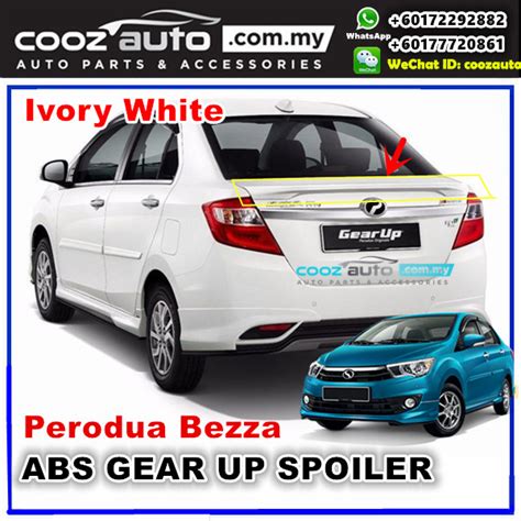 Gear up bezza 2020 rm7xx full skirt material abs for 5 customers only sempena pkpb promo. Perodua Bezza Gear Up White - Resepi FF