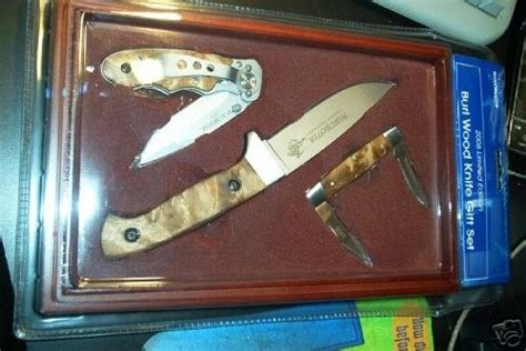 Free shipping on orders $99+. WINCHESTER 2006 LIMITED EDITION BURL WOOD KNIFE SET ...