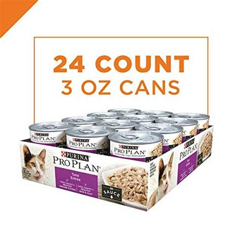 Maybe you would like to learn more about one of these? Purina Pro Plan Entrees in Sauce Adult Canned Wet Cat Food ...
