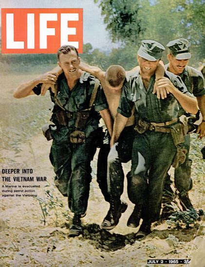 Vietnam Deeper Into The War Marines 2 Jul 1965 Copyright Life Magazine