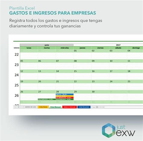 Plantilla Premium Control De Gastos Plantilla De Excel Para Gastos