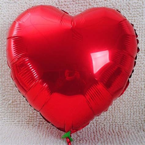 Buy Nice 75cm Ultralarge Big Red Heart Shape Balloon Aluminum Foil Candy