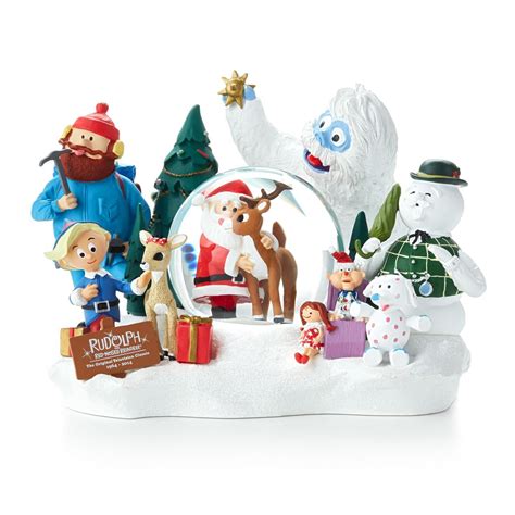 Rudolph The Red Nosed Reindeer Collectible Snow Globe Snow Globes