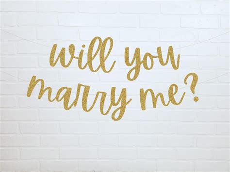 Will You Marry Me Banner Marry Me Sign Proposal Ideas Etsy Australia