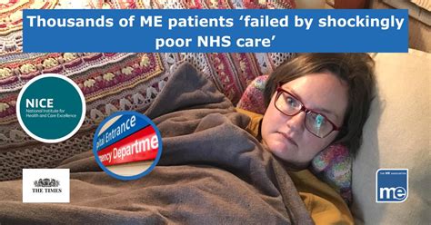 Thousands Of Me Patients ‘failed By Shockingly Poor Nhs Care’ The Me Association