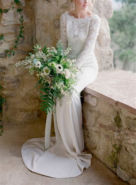 Simple Classic And Elegant European Bridal Style Colorado Wedding