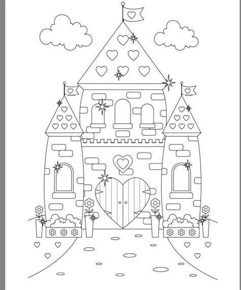 princess castle colouring page castle coloring page coloring pages