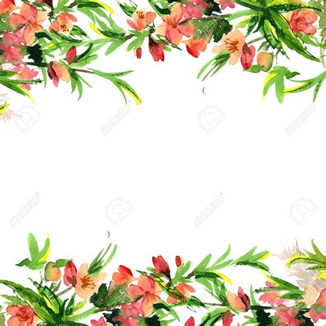 🔥 Free Download Floral Border Frame Background Royalty Free Vector