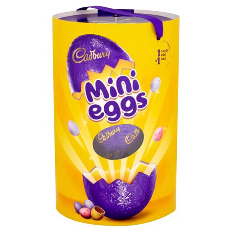 cadbury mini eggs t boxed easter egg 286g iceland foods