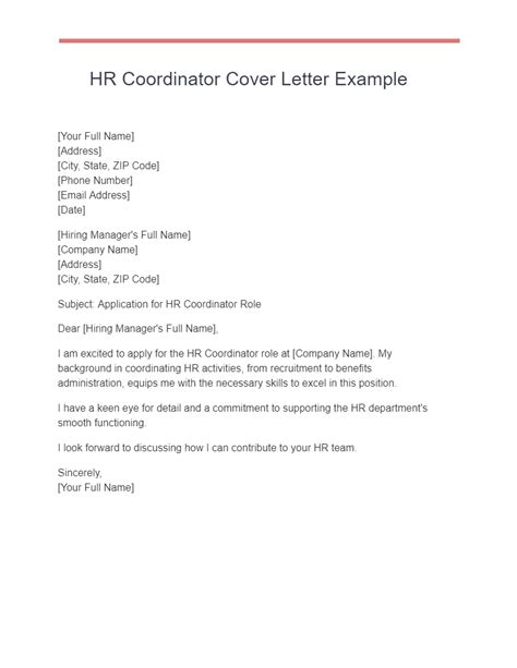 25 Human Resource Cover Letter Examples How To Write Tips Examples