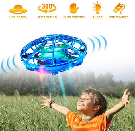 Drones For Kids Hand Controlled Ufo Flying Ball Mini Drone Quad
