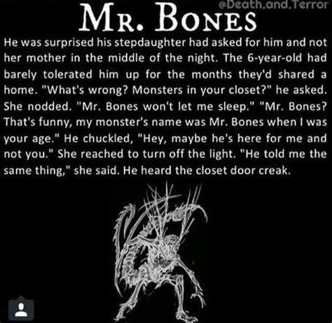Mar 10, 2018 · hook the character on the first sentence (or word!) and repeat the rise and fall of suspense/resolution, each little cycle adding another puzzle piece to the main situation at stake. Pin on Creepypasta