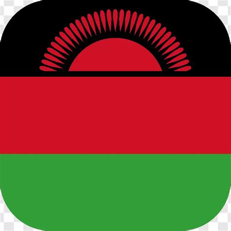 Malawi Flag Png Round Corner Transparent Background Free Download Png