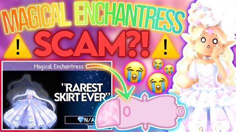 Be Aware Of The Magical Enchantress Scam Roblox Royale High New Update