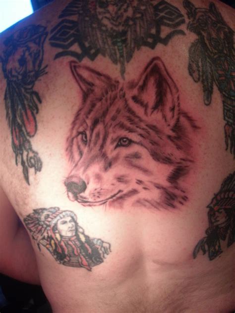 Wolf Tattoo Back Ideas Yo Tattoo