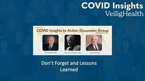 This covid pandemic is i think leading us only to bad decisions. COVID Insights to Action Discussion Group -Don't forget ...
