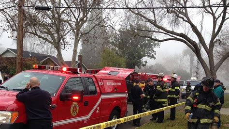 Photos Firefighters Injured Battling Sacramento House Fire