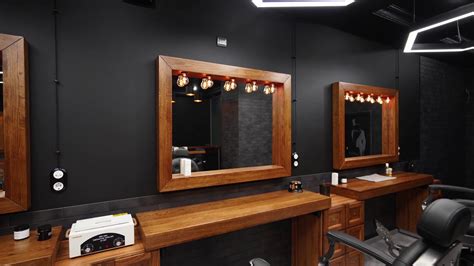 Vintage Barbershop Interior Movement Along Stock Footage Sbv 338468994 Storyblocks