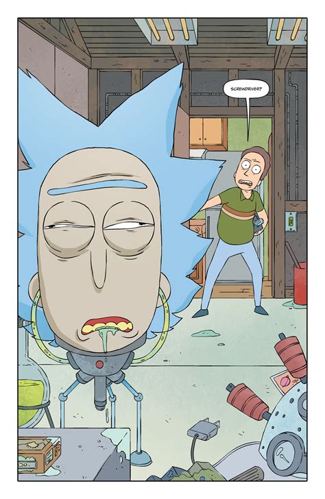 Read Online Rick And Morty Comic Issue 12