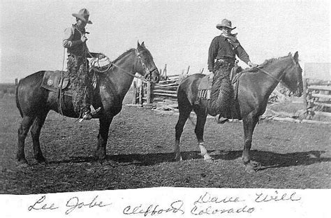 Cowboy In Colorado 1880 Old West Photos Old West Old Things
