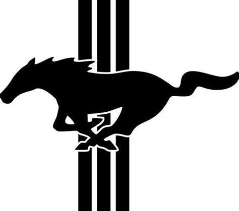 Ford Mustang Clipart Black And White 10 Free Cliparts Download Images