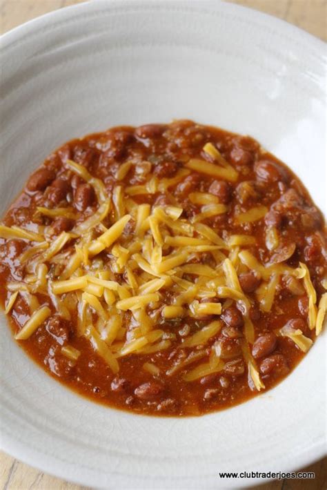 Trader Joe S Turkey Chili With Beans Club Trader Joe S