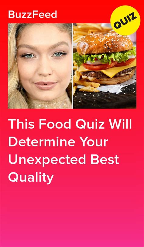 This Food Quiz Will Determine Your Unexpected Best Quality Food Quiz
