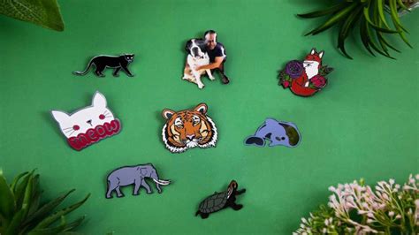 Custom Animal Lapel Pins And Wildlife Enamel Pins Manufacturer In Delhi India