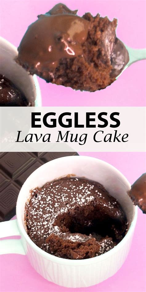 2 Minute Chocolate Lava Cake In A Mug Microwave Chocolate Lava Cake Artofit