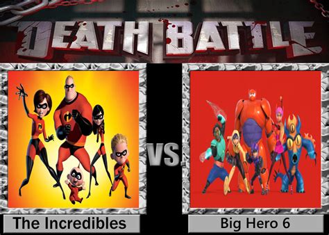Death Battle The Incredibles Vs Big Hero 6 By Jdueler11 On Deviantart