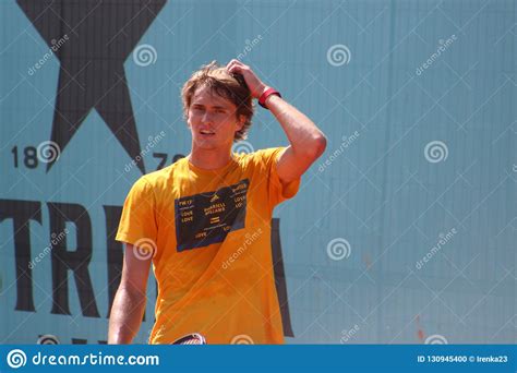 All styles and colors available in the official adidas online store. Sascha Zverev Practicing At The Madrid Open. Editorial ...