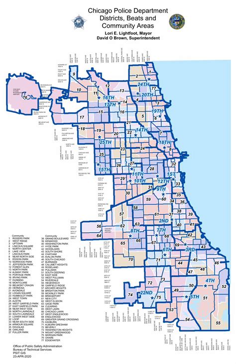 Pdf Chicago Police Department Districts Beats And Community