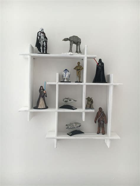 Star Wars Shelf Finished Before And After Pictures Annie Sloan Chalk