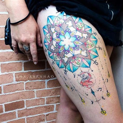 65 Badass Thigh Tattoo Ideas For Women Page 6 Of 6 Stayglam