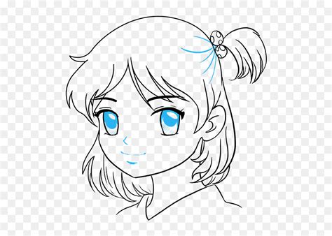 Anime Girl Drawing Face 298407 Anime Girl Face Drawing Easy