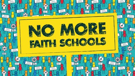 No More Segregation No More Discrimination No More Faith Schools