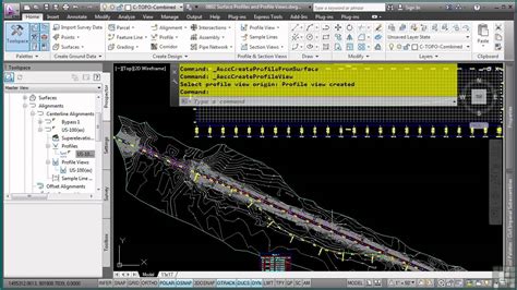 Autocad Civil 3d Tutorial Surface Profiles And Profile Views Youtube