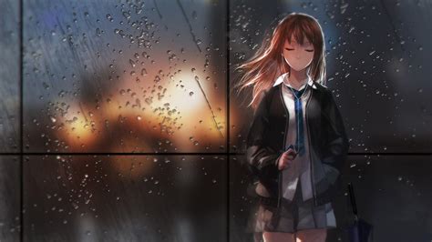 Unduh 450 Background Anime Hujan Paling Keren Download Background