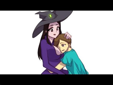 Witchgirl And Steve Minecraft Anime Ep Youtube