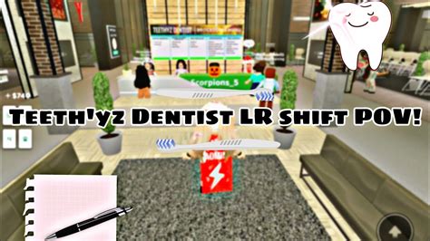 Teethyz Dentist LR Shift POV Roblox YouTube