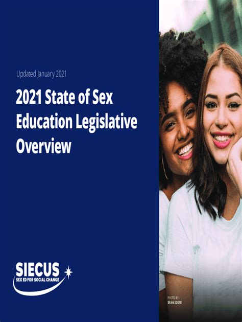 Fillable Online Sex Education Laws And State Attacks Fax Email Print