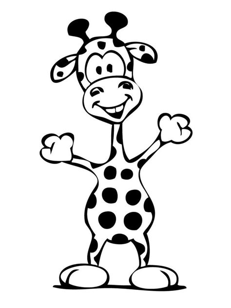Printable Baby Giraffe Coloring Pages Below Is A
