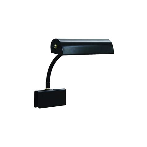 This silver led piano lamp has a flexible gooseneck design, which allows you to adjust the lamp to your perfect lighting setting and angle while playing the piano. House of Troy Black Felt-Lined Clip-On Gooseneck Piano Lamp - #60694 | Lamps Plus