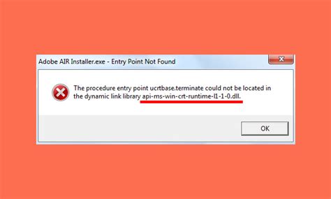 Cara Memperbaiki Error Windows Api Ms Win Crt Runtime L Dll