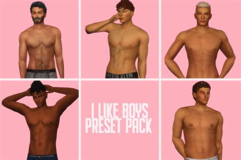 Female And Male Body Presets Body Parts Loverslab